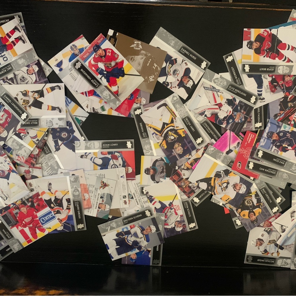 Hockey card lot